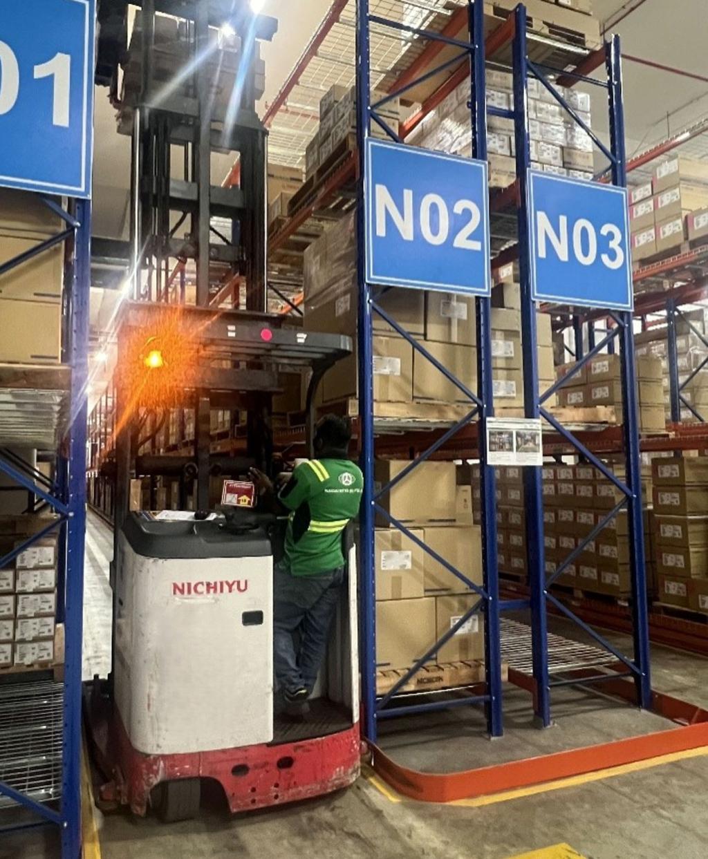 ピッキング風景